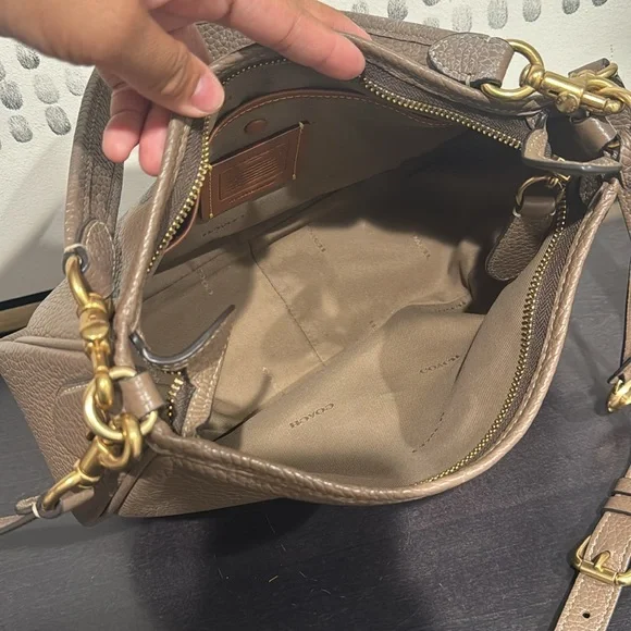 Coach Cary Crossbody and Shoulder Bag - Dark Stone - Picture 4 of 10